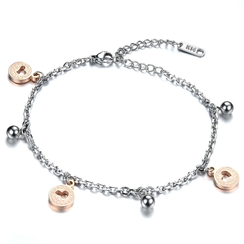 

Elegant Multilayer Star Pendant Bracelet Trendy Silver Color Stainless Steel Bracelets & Bangles Jewelry For Women F8878