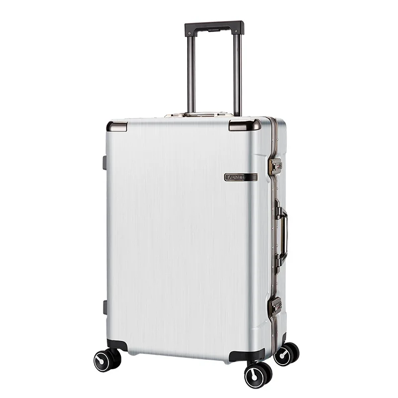 20'' 24'' Aluminum Frame+PC Rolling Luggage Travel Suitcase Bag,Men