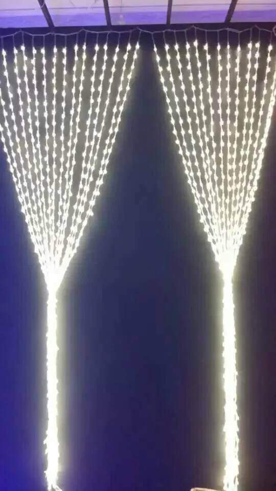 Нам Стандартный G5 год светодиодный pisca Luci Natale гирлянды рождественские лампы для свадебного украшения 9 Вт 3X3 м 300 шт. светодиодный бусины