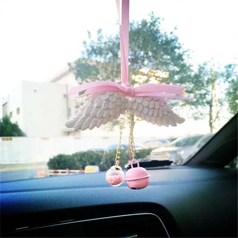 Car Angel Wings Ornaments Air Freshener Auto Decoration Pendants Car