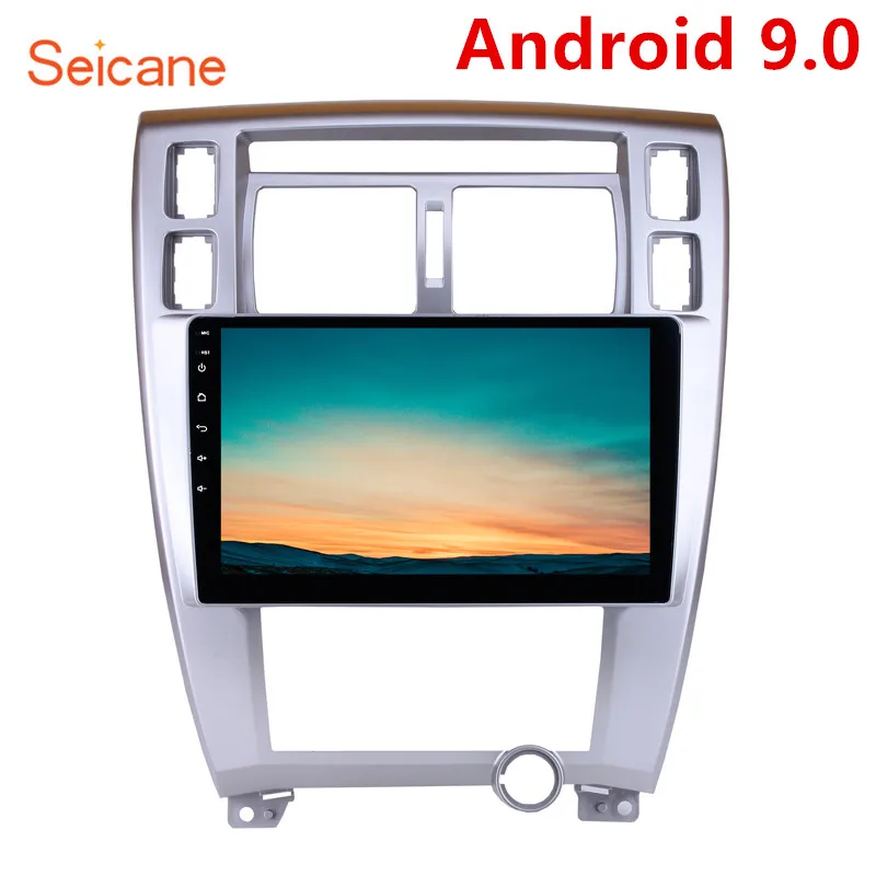 Seicane 10,1 дюймов Android 9,0 gps Автомагнитола для hyundai Tucson 2006 2007 2008-2013 HD мультимедийный плеер сенсорный экран головное устройство