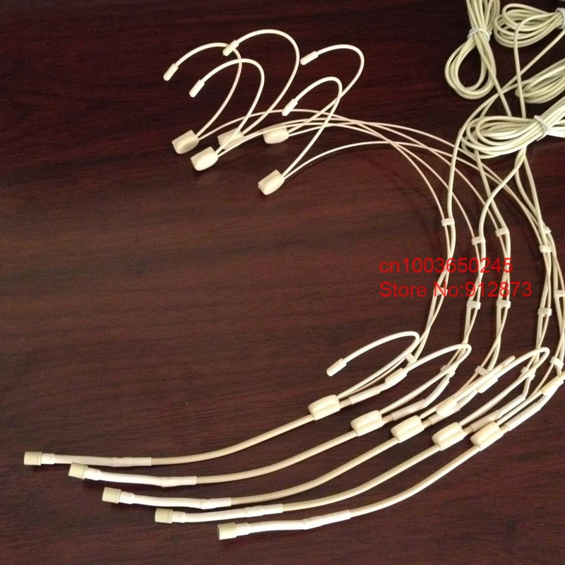 

HM-4029 Top Quality 4mm Mini Dual Hook Headset Omnidirection Microphone for Singing and Stage Performance