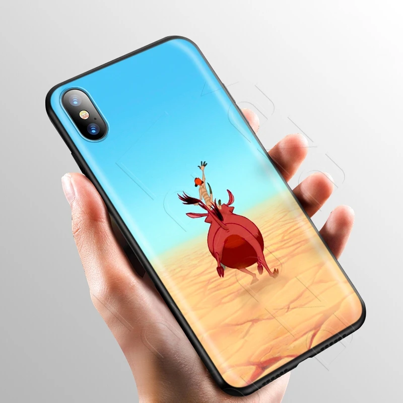 Чехол Lavaza с изображением короля льва из мультфильма для iPhone 11 Pro XS Max XR X 8 7 6 6S Plus 5 5S se