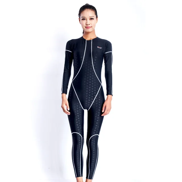 full swimming suit for ladies