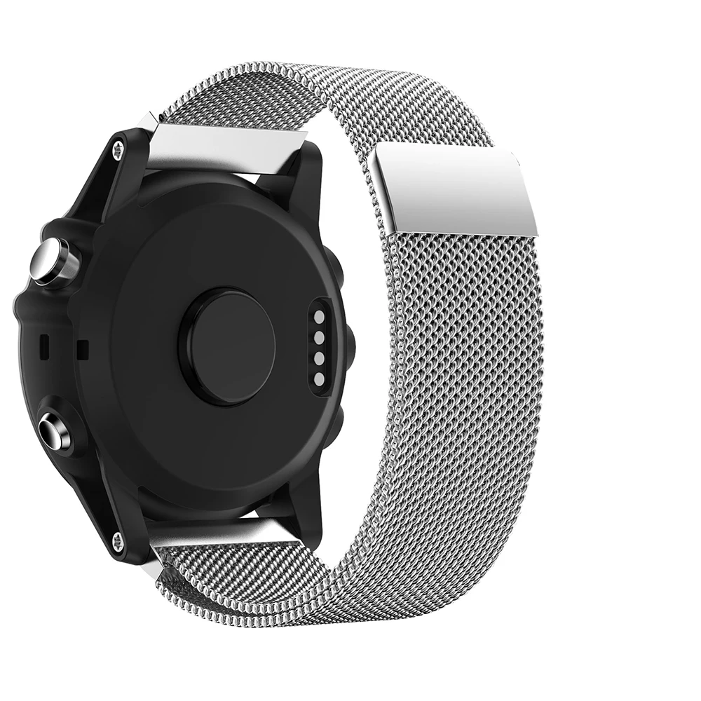 26 мм ремешок для Garmin Fenix 3 3 HR/5X 5 xplus gps smart watch Замена Миланцы браслет ремешок аксессуары для запястья