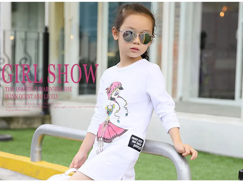 Girl cute cartoon girl top (8)