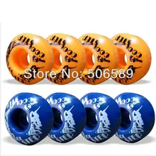 Скейтборд колеса PU 100A 4 шт./компл. 52*30 мм специальные внутренние подкладки для orange