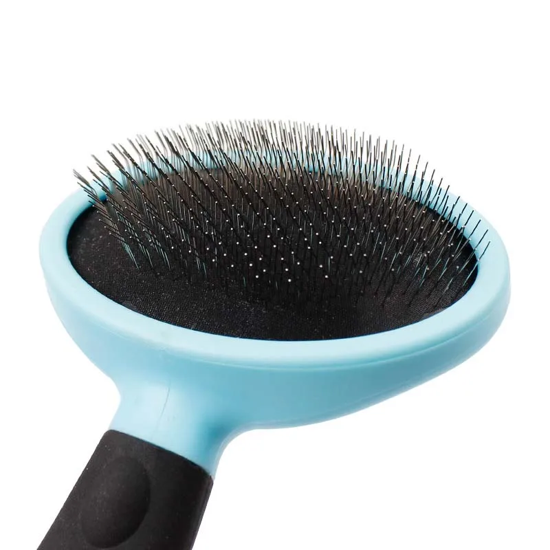 Dog Comb Pet Brush for Massage Dog Brush with No-Slip Grip Handle Professional Pet Grooming Tools7