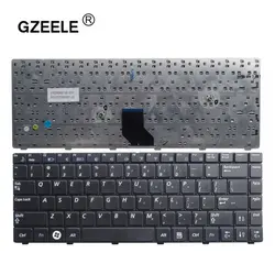 GZEELE США клавиатура для samsung NP-R522 NP-R520 R520 R522 R522H R518 R550 R450 R513 R515 Клавиатура ноутбука Английский США версия черный