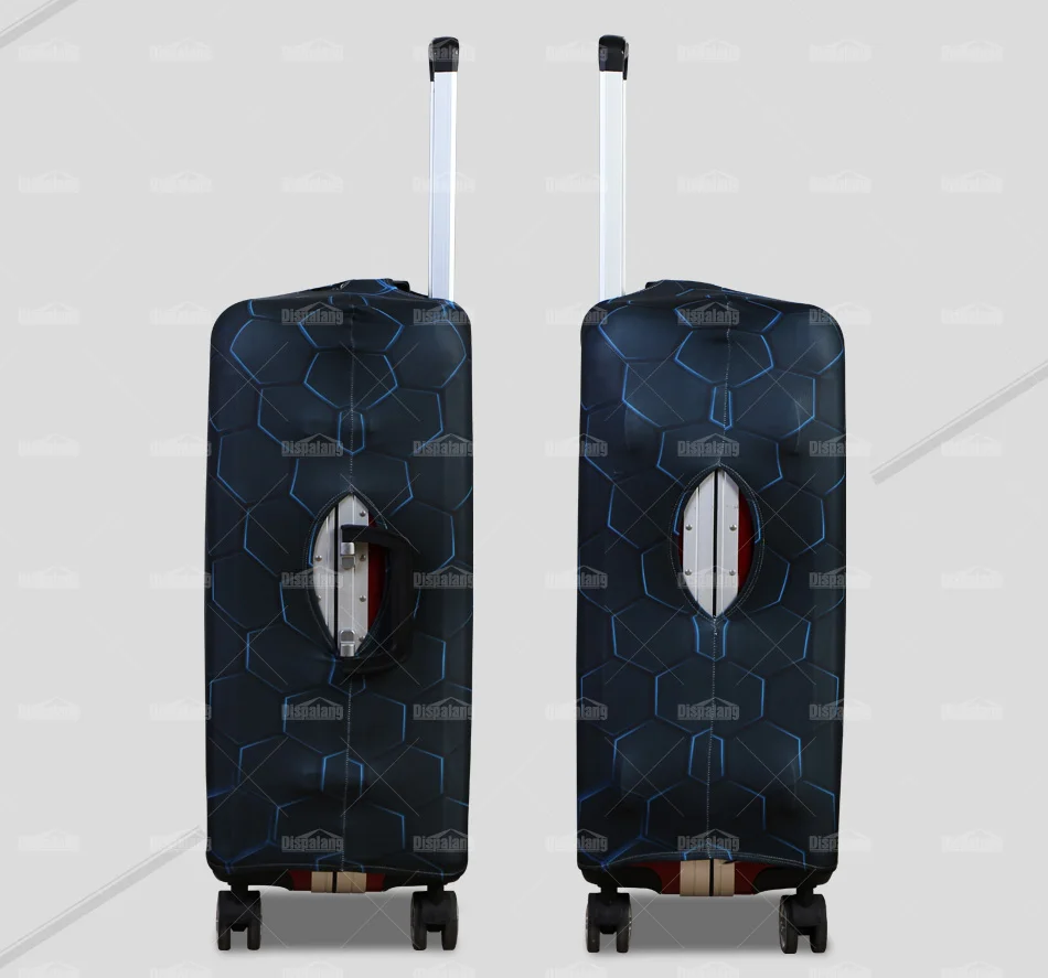 Dispalang Горячая Мода пылезащитный чехол для тележки чемодан путешествия по дороге чемодан защитный Винтаж 2D мяч печать на чехлы для мангала
