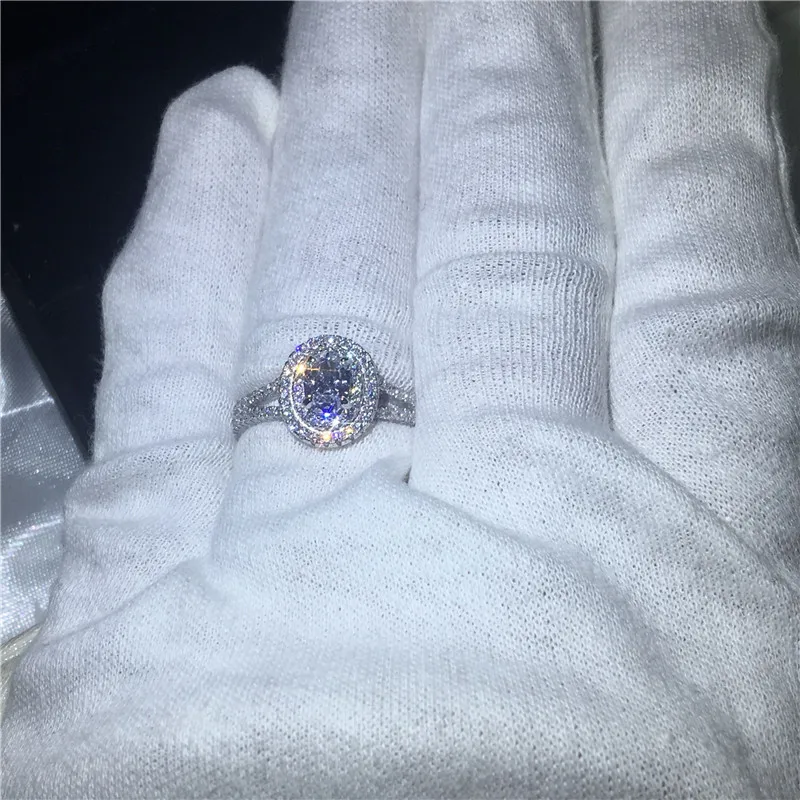 Женское и мужское кольцо из серебра 100% пробы с фианитом|wedding band ring|band ring925 sterling silver
