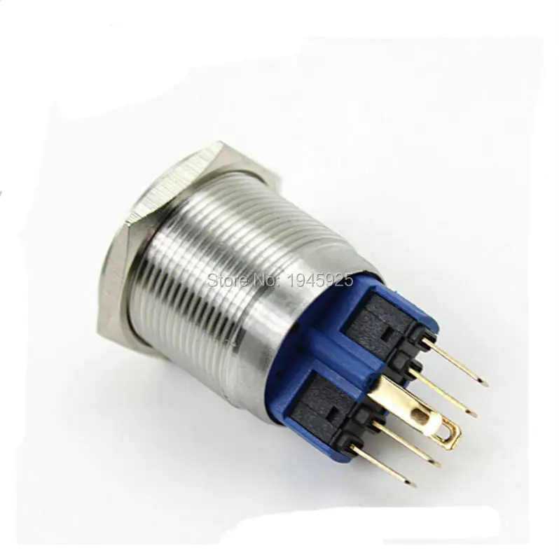 Trava o Interruptor do Carro Bonde do Metal do Auto-travamento Feito do Aço Peças Que Inoxidável Diâmetro. 50 22mm 1no 1nc 3 Renovação da Casa