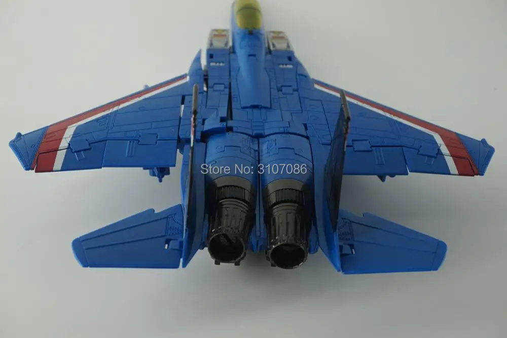 Трансформация G1 MP11 MP-11 STC Ramjet thandt Thunder Six Brother F15 Air-Craft Fighter сплав негабаритных фигурка Робот Игрушки