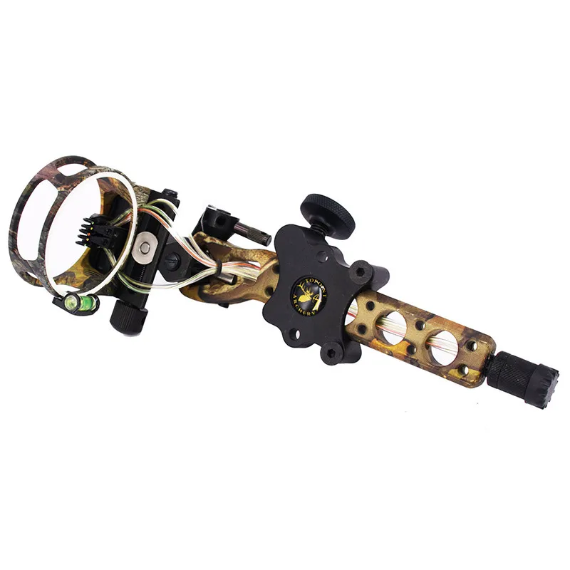 0.019 Optical Fiber 5 pins Compound Bow Sight Micro Adjustable Bow