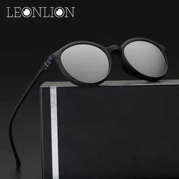 

LeonLion 2019 Designer Sun Glasses For Women/Men Round Polarized Sunglasses Women Retro oculos de sol feminina UV400