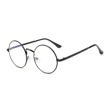 

anti blue ray glasses computer glasses game frame glasses retro de Grau Spectacle for Men Women eyewear Eyeglasses Round