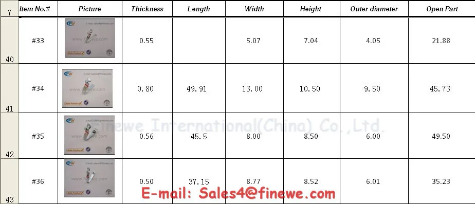 de cabeça dupla clipe para travamento de pino de tubo #49