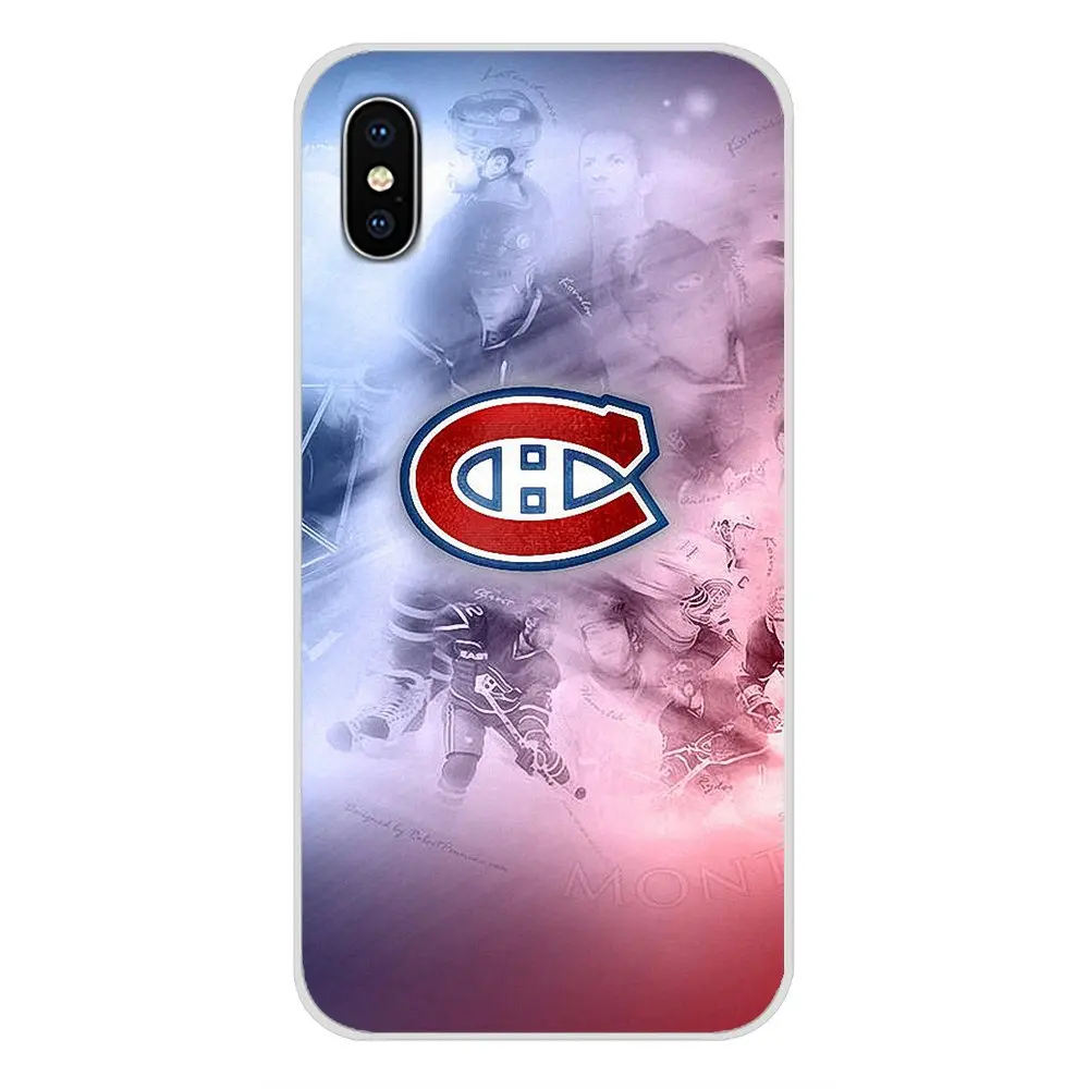 Мобильный телефон Обложка для Huawei G7 G8 P7 P8 P9 P10 P20 P30 Lite Mini Pro P Smart Plus хоккей на льду Montreal Canadiens - Цвет: images 10