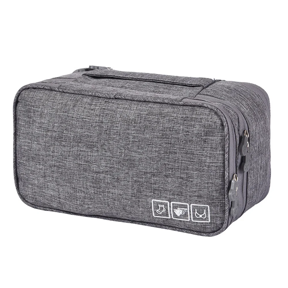 

Briefs Clothing Drawer Organizers Cloth Case Box Solid Underwear Bra Storage Bag Socks Dividers Wardrobe Travel Accessories
