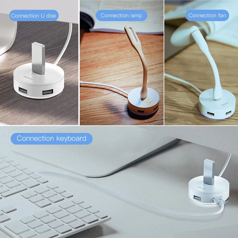Baseus usb хаб USB 3 0 C HUB для MacBook Pro Surface Type 2 адаптер с Micro компьютера сплиттер|USB-хабы| |