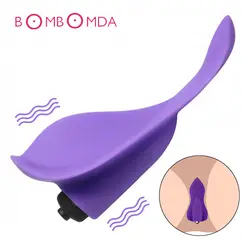 Вибратор с листьями невидимые вибрационные трусики секс-игрушки для взрослых для женщин массажер-Стимулятор клитора женская мастурбация
