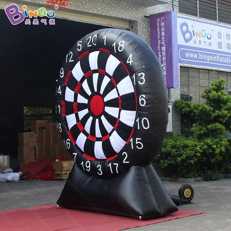 US $880.00 82ft X 98ft inflatable dart board stands giant inflatable dart board dart board cabinet with fan toy sports