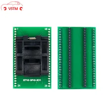 Najnowsza wersja QFP48 do DIP48 gniazdo testowe ic 0.5mm Picth/LQFP48 do DIP48 adapter do programowania/TQFP48 do DIP48Adapter