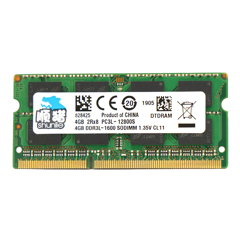 DDR3 4 ГБ 8 ГБ 1066 МГц 1333 МГц 1600 МГц ноутбук SO-DIMM 1,5 в 1,35 в Ram Микрон чип памяти