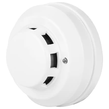 Проводной сети Фотоэлектрический дымовой извещатель ИК-сигнализация пожарной безопасности DC 12 В~ 30 В постоянного тока