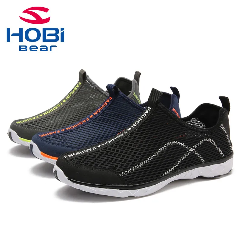 

Mens Water Shoe for Beach Slippers Swimming Quick Dry Aqua Shoes Slip on Sandals Barefoot Socks Flip Flops Man 5027