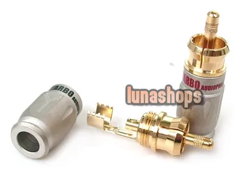 

YARBO RCA-001A Pure Copper RCA Male Plug Gold Plated solder type Adapter For Diy LN001804