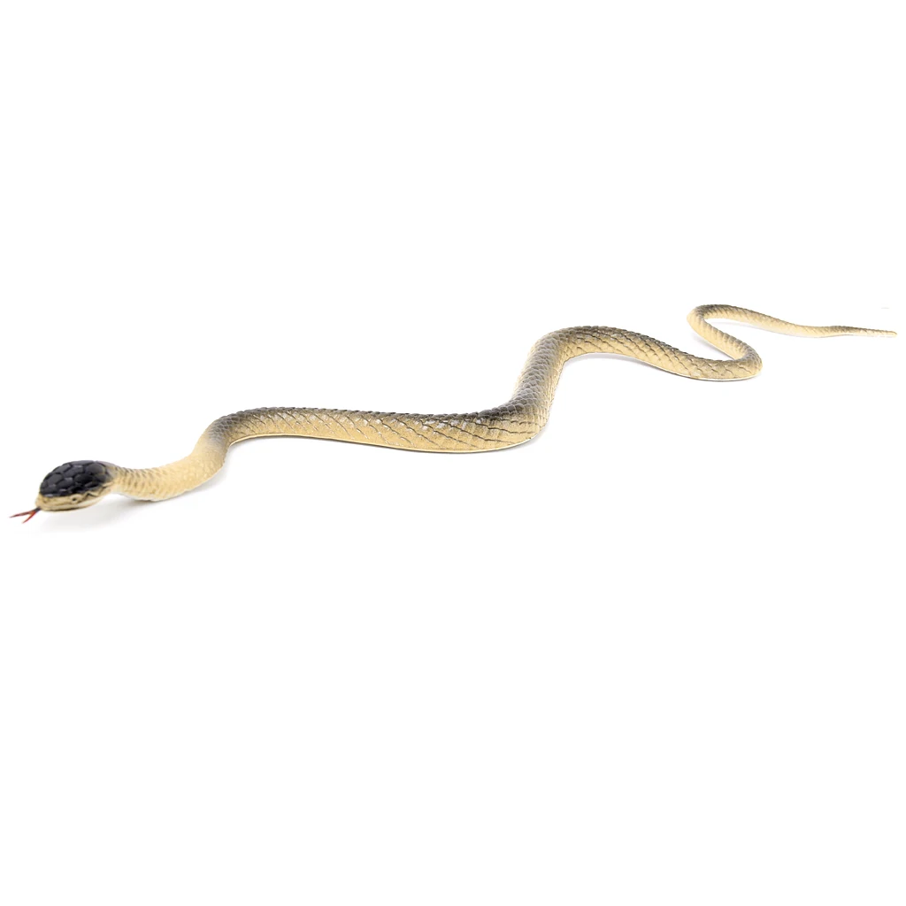 Realistic Rubber Fake Snake Wild Reptile Toy Garden Prop GAG Joke Prank Gift Realistic Rubber Fake Snake Wild Reptile Toy Garden Prop GAG Joke Prank Gift