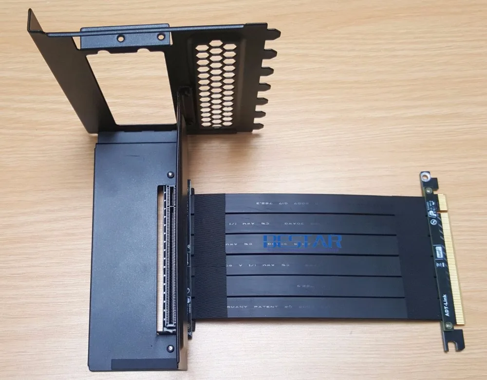 Clearance 10pcs/16 PCI-E 3.0 x16 flexible flat cable ForCM VGA Cooler Master vertical graphics card holder kit 128Gbps Gen3 Riser PCIe 16x 1