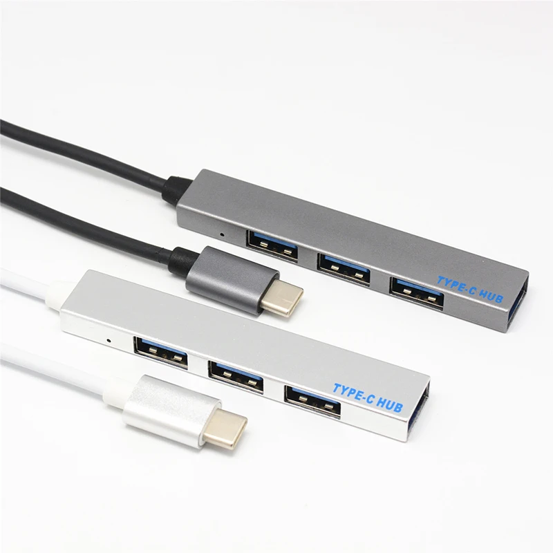 Разветвитель переходник с 4 портами USB Type C и 3 0|USB-хабы| |