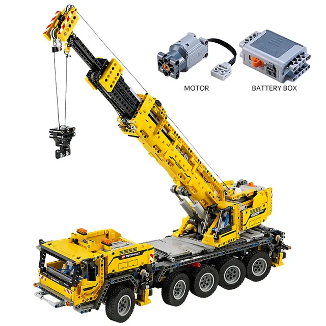 Block 20004 Legoing Technic 42009 The Remote Control Motor Mobile