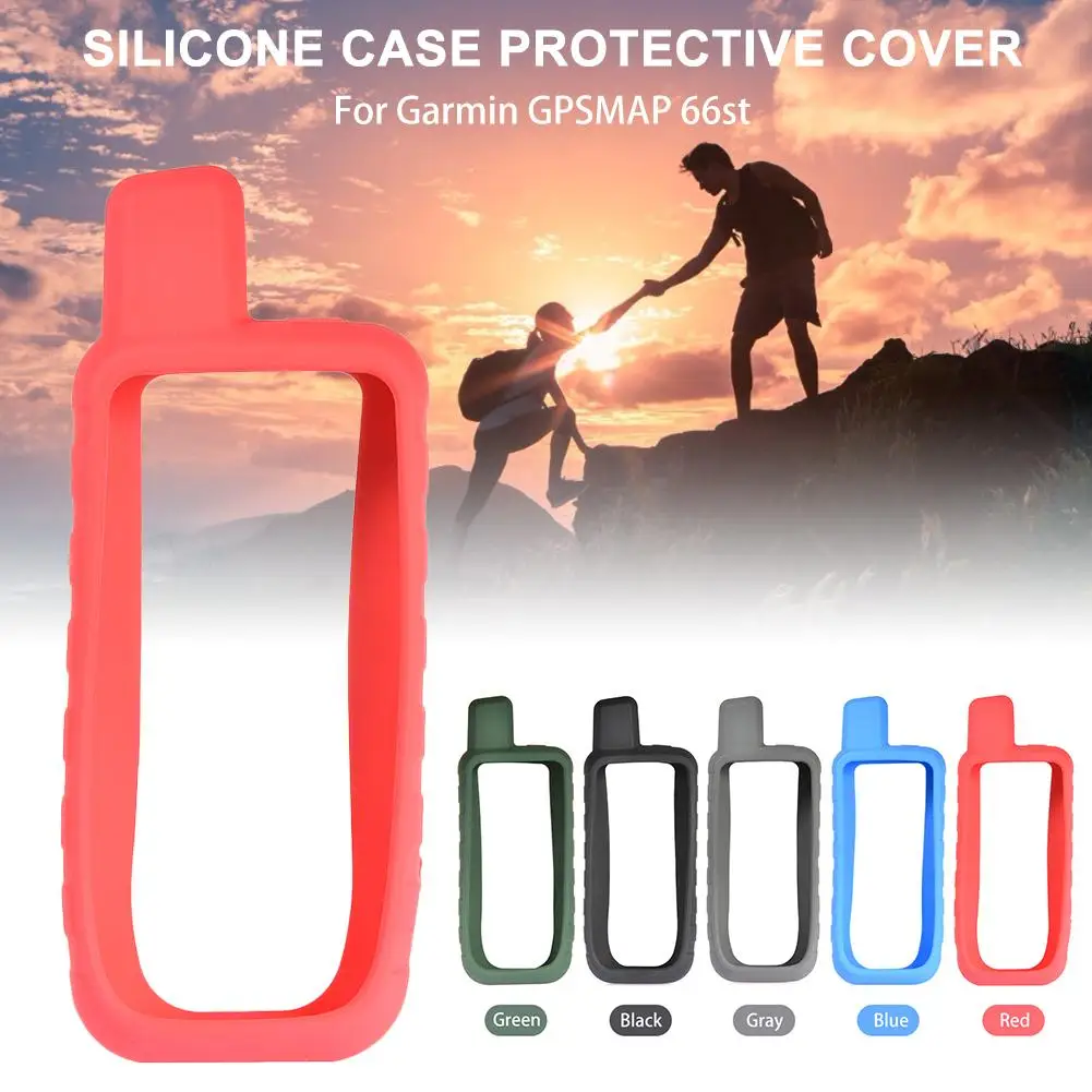 

Silicone Protect Case Cover Skin For Handheld GPS Garmin GPSMAP 66s 66st Accessories 5 Colors