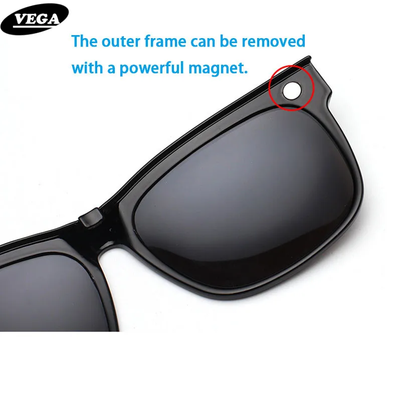 VEGA Polarized Wrap over Prescription Glasses Sunglasses HD Anti Glare Fit Over Glasses font b Goggles