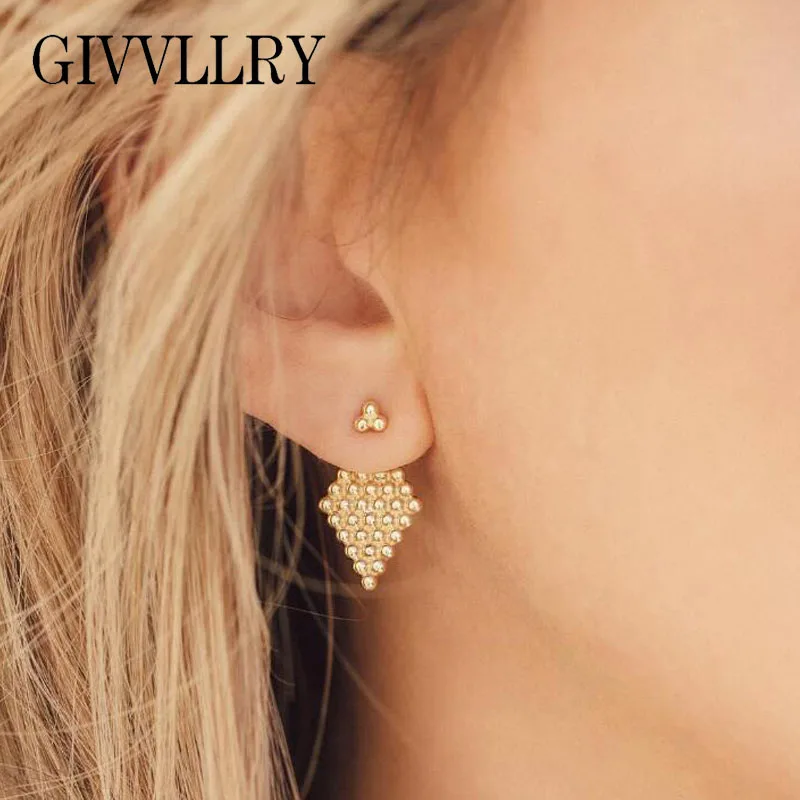 back hanging earrings