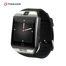 Smart Watch Q18 Bluetooth Smartwatch Passometer Camera Health Round 2016 Wearable Devices For Android IOS PK