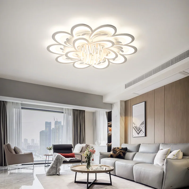 

Crystal Simple modern led bedroom Chandelier home living room study bedroom lamp creative personality led Chandelier Fixture