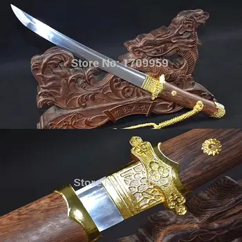 

Pear Wood Saya Japanese Tanto Sword High Manganese Steel Blade Reay Sharp For Katana/Home Decoration Gift Knife Swords