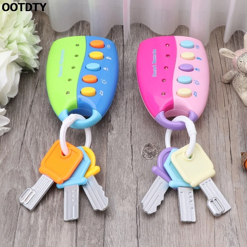 

2019 NEW Baby Toy Musical Car Key Toy Smart Remote Car Voices Pretend Play Education Toy