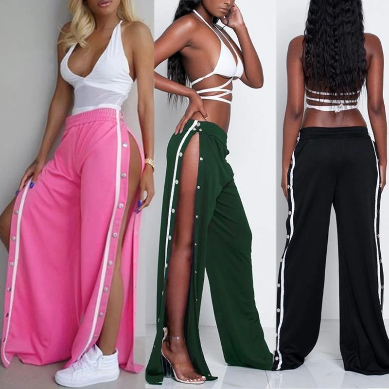 pants with different colored legs