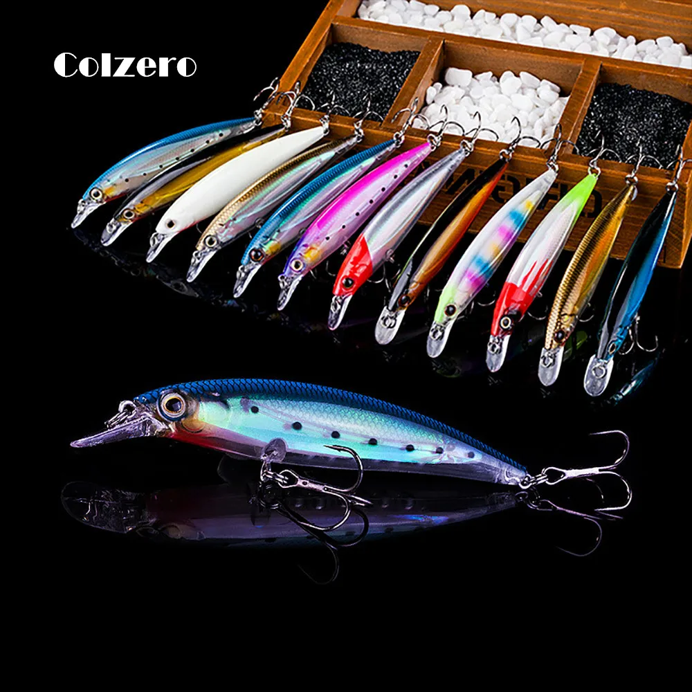 

1PCS Luminous Fishing Lure 11cm 14g Floating Wobblers Hard Lure Artificial Baits for Fishing Minnow Crankbait with Hook Swimbait