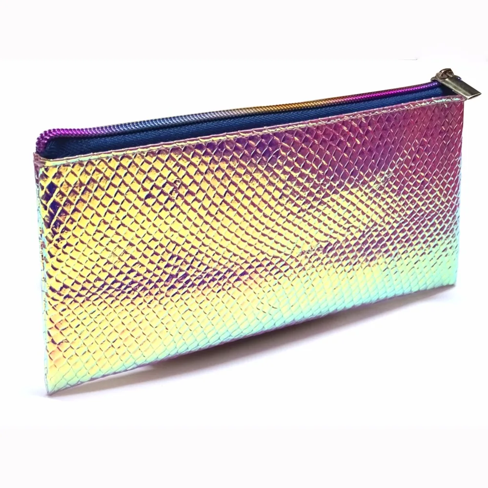 

Glitter Make Up Brush Organizer For Mermaid Makeup Brushes Set Case Foundation Blending Powder Contour Blush Cosmetics Bag
