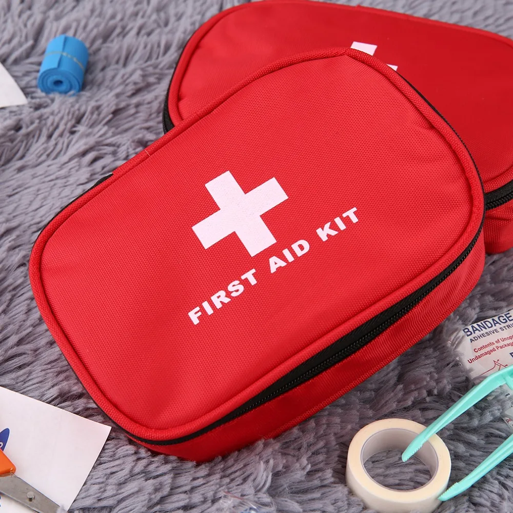 

12PCS/Lot First Aid Bag For Outdoor Sports Travel Camping Medical Emergency Bag With Kit Bandages Tourniquet Medicine Chest