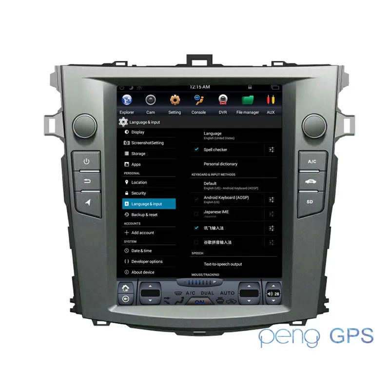 Excellent 10.4 inch Tesla style Android Car DVD Player Stereo GPS Navigation Headunit For Toyota Corolla 2007-2013 Satnav Multimedia Audio 9 Excellent 10.4 inch Tesla style Android Car DVD Player Stereo GPS Navigation Headunit For Toyota Corolla 2007-2013 Satnav Multimedia Audio 9