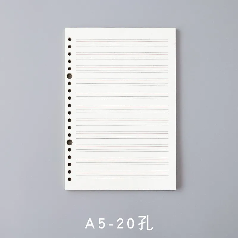 1 предмет A5 свободные блокнот со съемными листами Bullet Journal дневник аксессуары для планировщика блокнот Офис Канцелярские Принадлежности для школы товары для магазина 016029 - Цвет: English-20