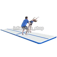 Надувной гимнастический матрас 3 м 4 м 5 м, надувной матрас, надувной трек, пол, батут, коврики, подарок на день рождения для девочки, подушка для йоги/тренировок