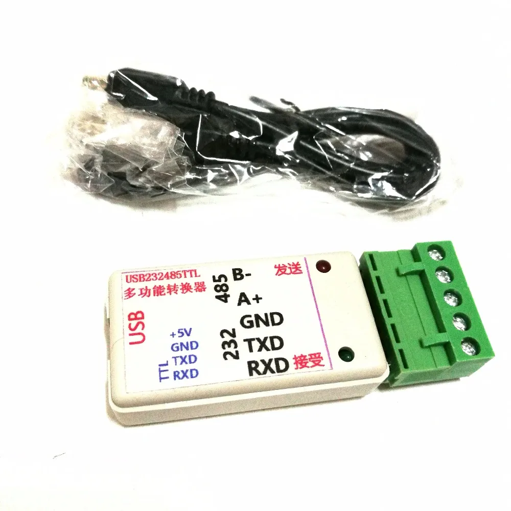 

USB to 485 USB to 232 232 to 485 with light triple converter